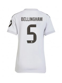 Billige Real Madrid Jude Bellingham #5 Hjemmedrakt Dame 2025-26 Kortermet